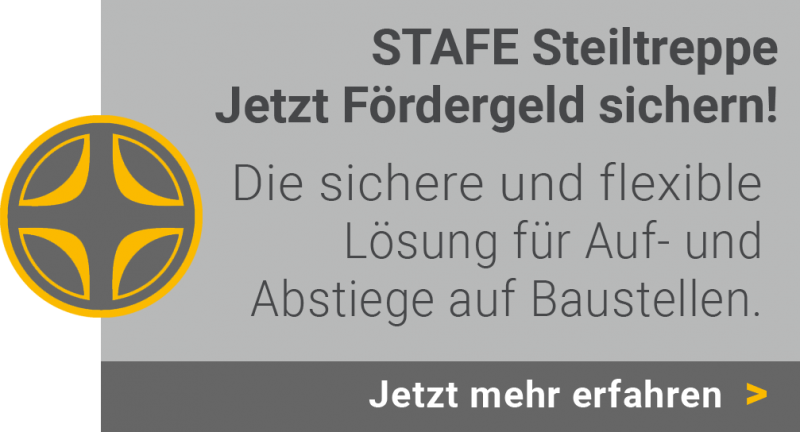 STAFE Steiltreppe: jetzt förderfähig!