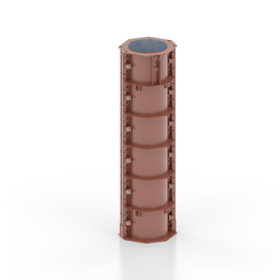 round column formwork diam. 250 mm