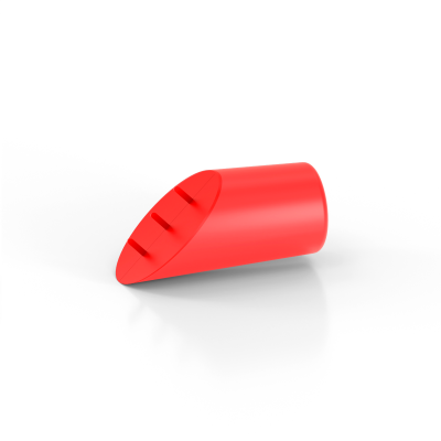 Finishing cone for D&W 15 mm, red colour
