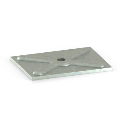 counter plate for wooden flanges