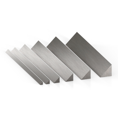 triangular profile ledge Type E 15 length of edge: 15 x 15 mm