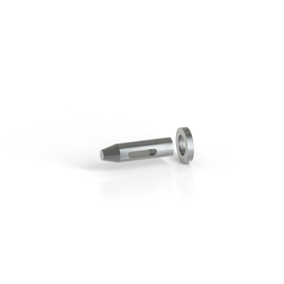 key bolt made of steel clamping range: 30 mm