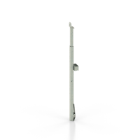 Slab stopend bar, galvanized