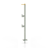 Schraub-Geländerhalter D&W 20 mm