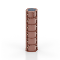 round column formwork diam. 700 mm