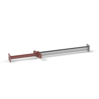 canal strut Type L extension length: 1100 - 1400 mm